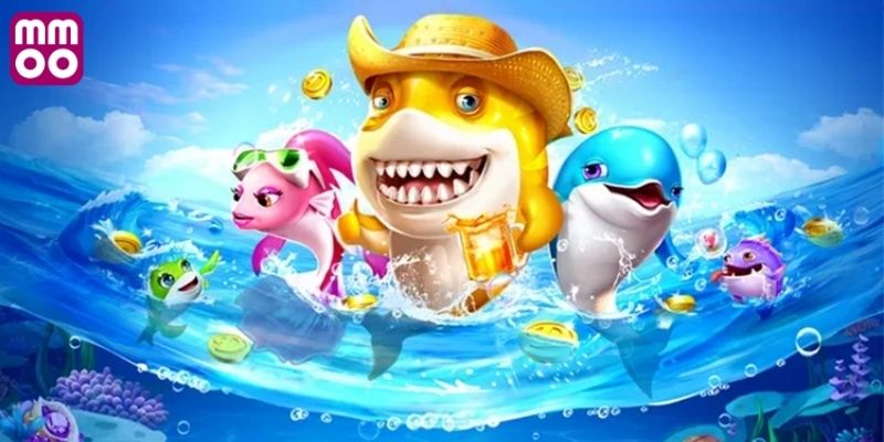 Các loài cá đa dạng di chuyển trong đại dương